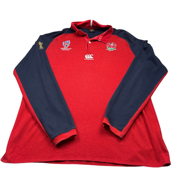 Vintage Red Canterbury Rugby World Cup Jersey 2019 (XXL)