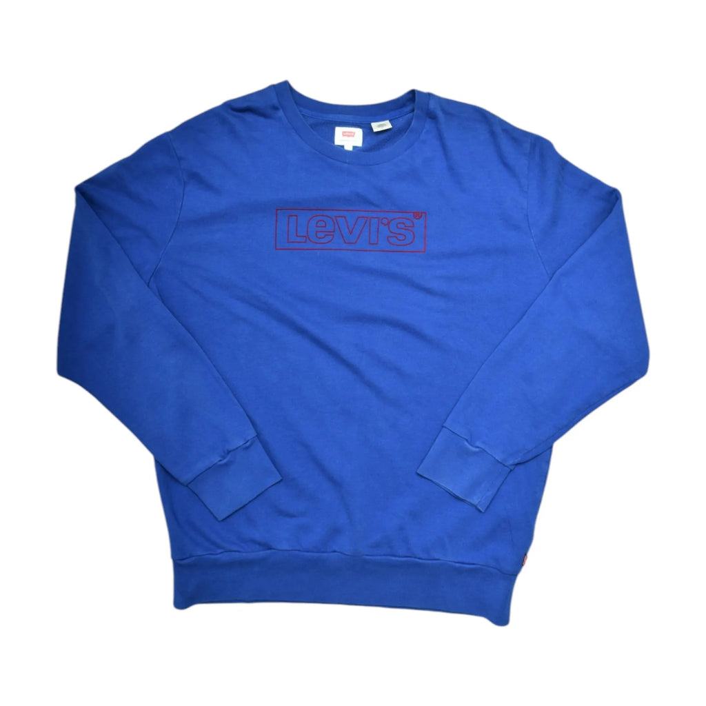 Vintage Blue Levi's Sweatshirt (L)