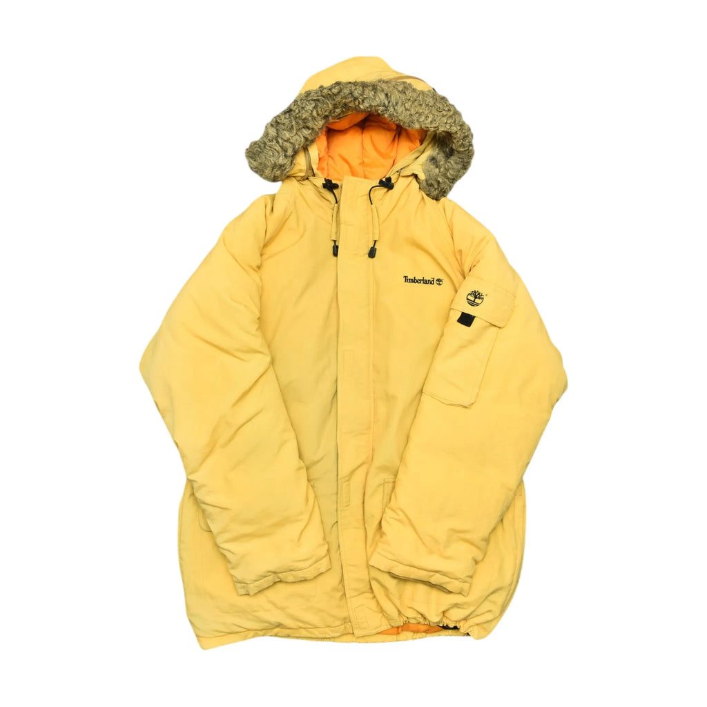 Vintage Yellow Timberland Jacket (XXL)