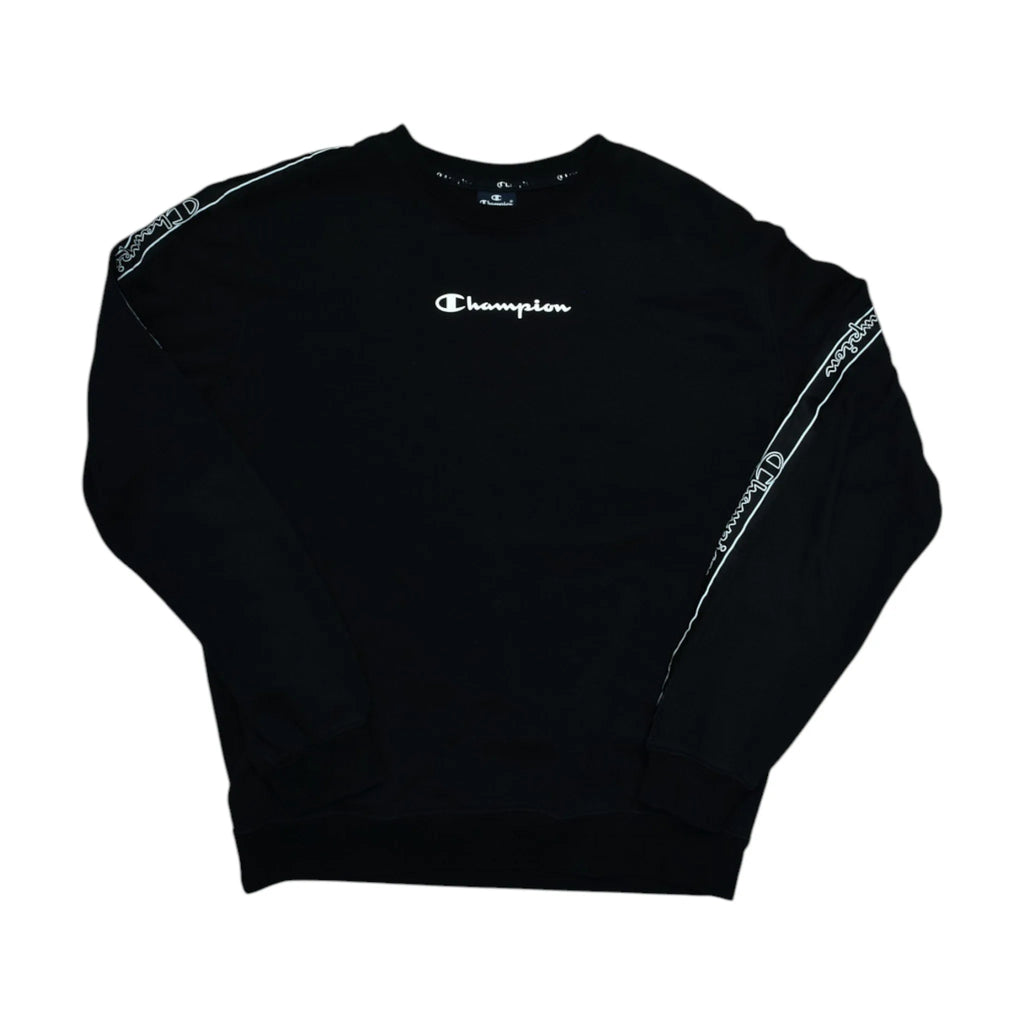 Vintage Black Champion Sweatshirt (XS)