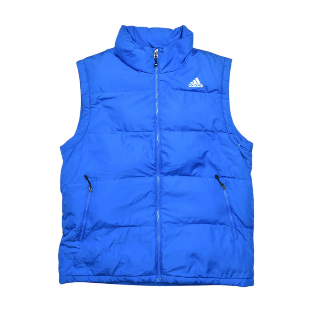 Vintage Blue Adidas Vest (L)