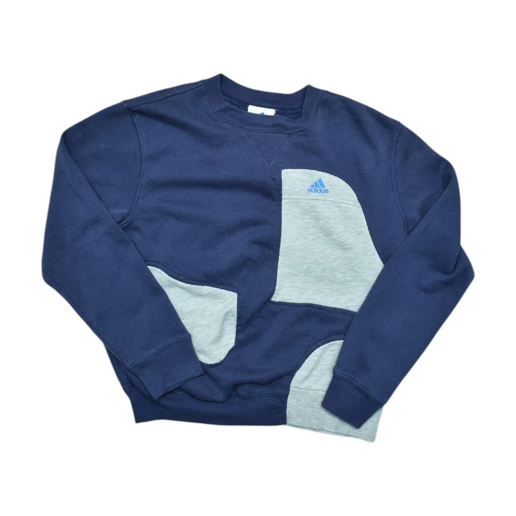 Vintage Blue Adidas Sweatshirt (XS)