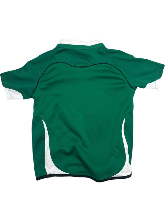 Vintage Green Puma Rugby Jersey Ireland O2 Kids 10-11 (XXS)