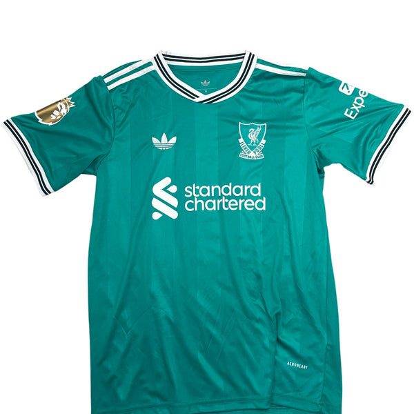 Vintage Green Adidas Liverpool Jersey Gakpo (M)