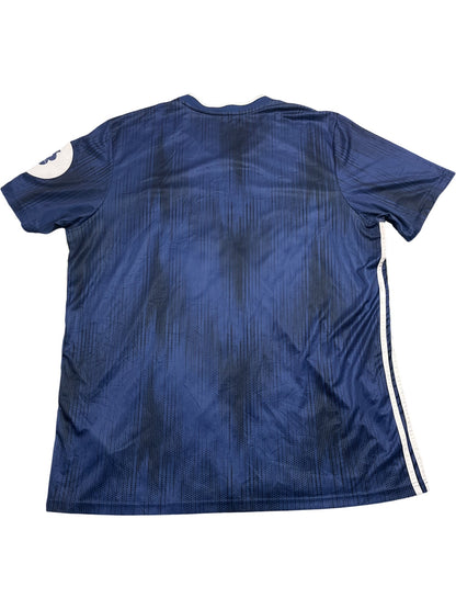 Vintage Navy Adidas Watford Soccer Jersey (XXL)