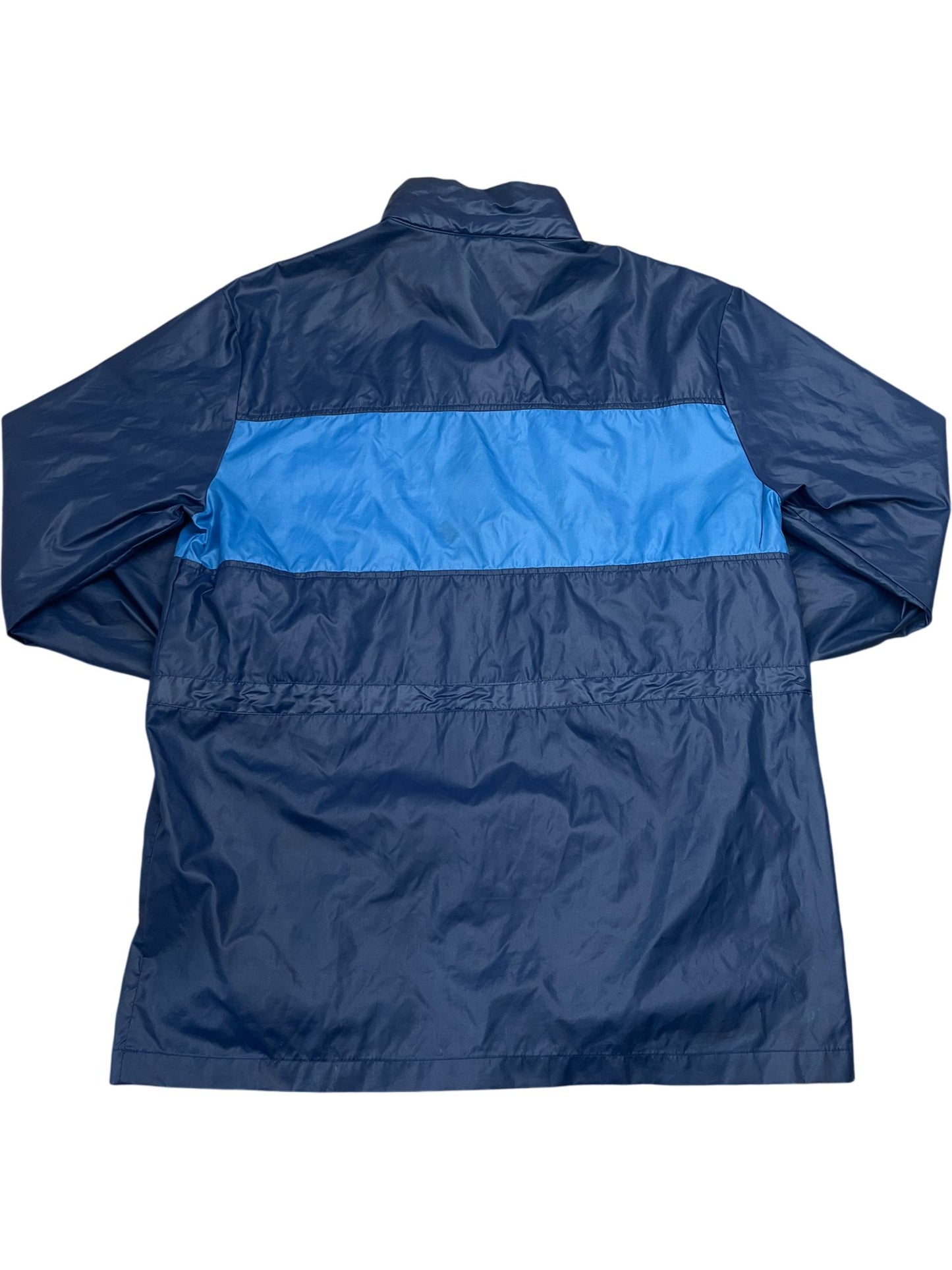 Vintage Blue Puma Windbreaker Grundig Logo 90s (L)