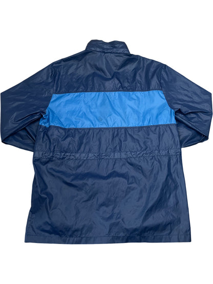 Vintage Blue Puma Windbreaker Grundig Logo 90s (L)