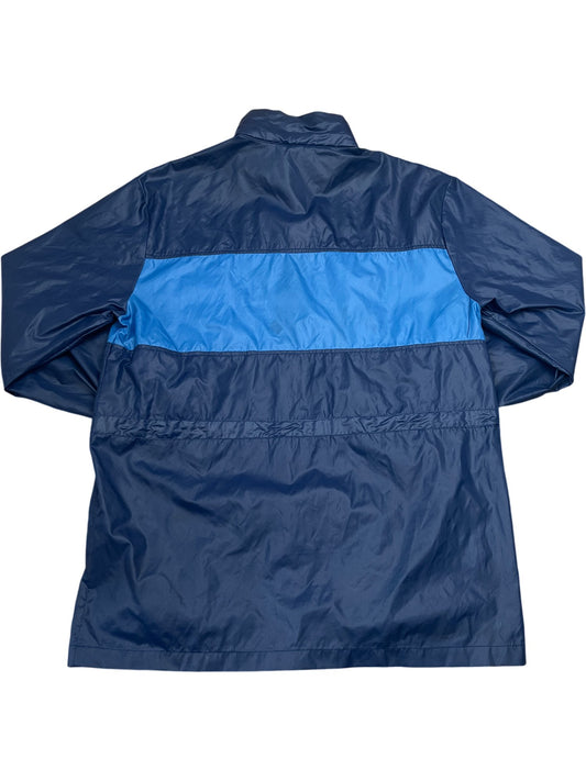 Vintage Blue Puma Windbreaker Grundig Logo 90s (L)