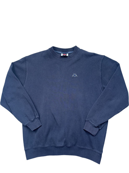 Vintage Blue Kappa Crewneck Sweatshirt (XL)