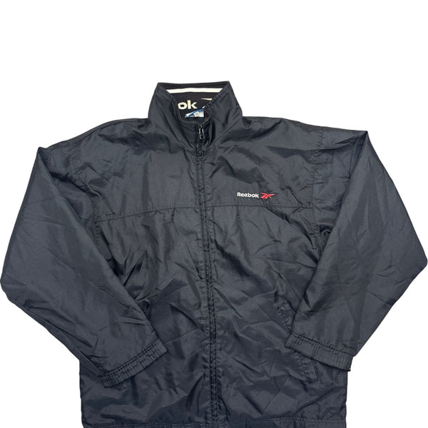 Vintage Black Reebok Windbreaker (M)