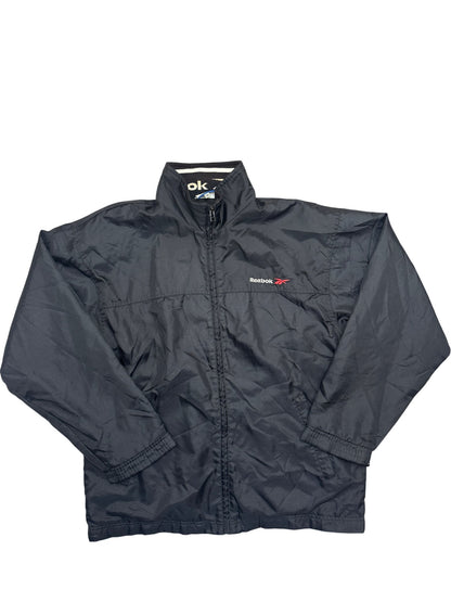 Vintage Black Reebok Windbreaker (M)