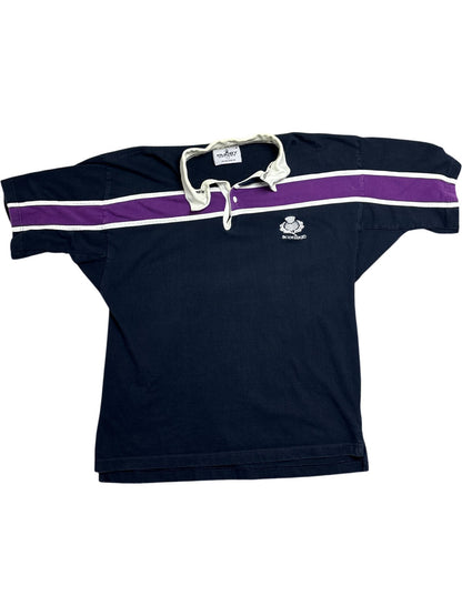 Vintage Navy Scotland Rugby Shirt 90s ()