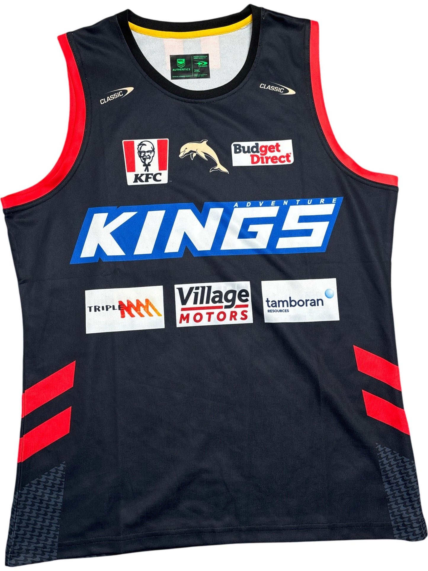 Vintage Black Kings Sports Jersey (XXL)