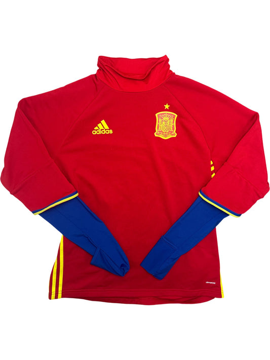 Vintage Red Adidas Spain Soccer Top (L)