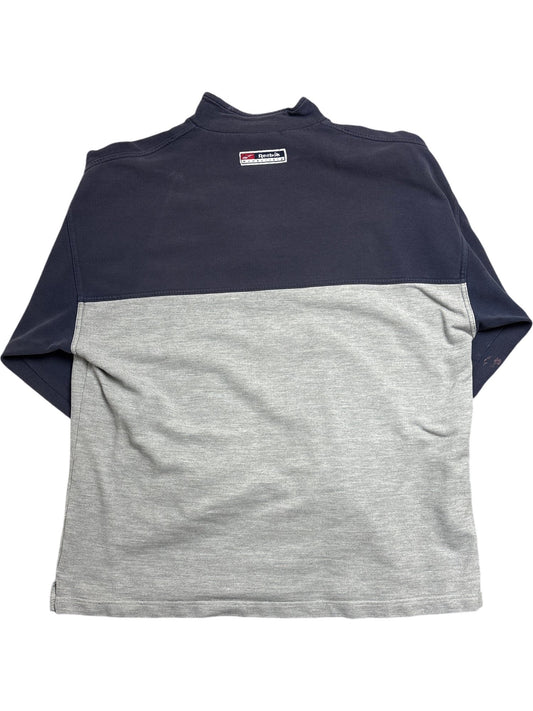 Vintage Blue Reebok Sweatshirt Spell-out (M)