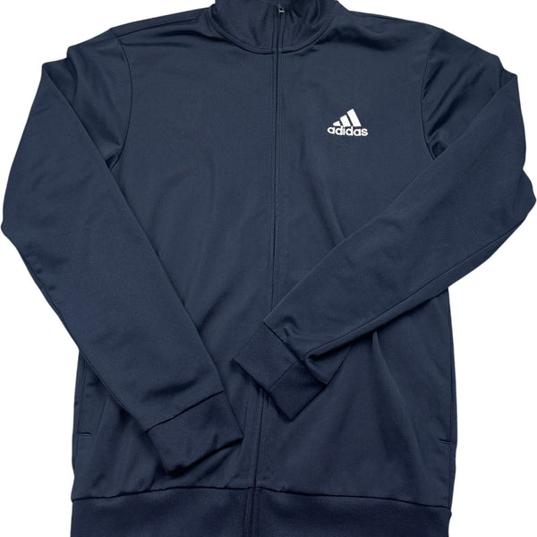 Vintage Black Adidas Track Jacket Y2K (M)