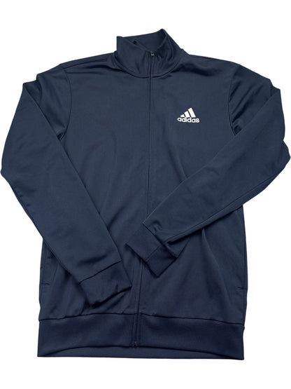 Vintage Black Adidas Track Jacket Y2K (M)
