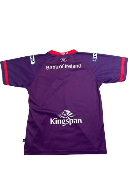 Vintage Purple Kukri Rugby Jersey Ulster Bank of Ireland (L)
