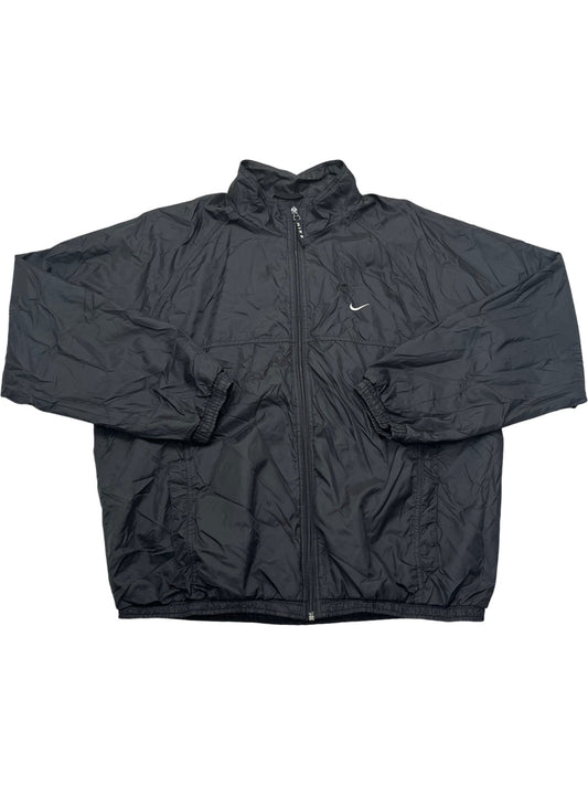 Vintage Black Nike Windbreaker Y2K (L)