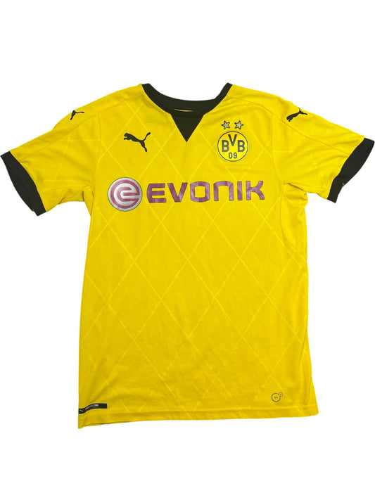 Vintage Yellow Puma Borussia Dortmund Jersey (S)