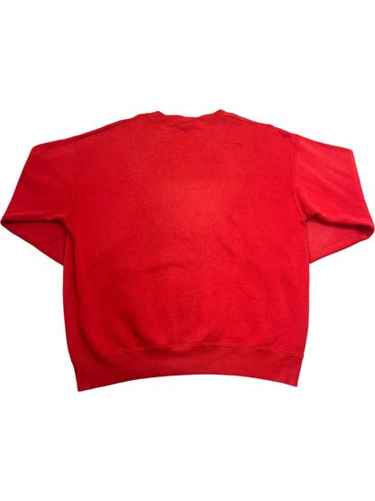 Vintage Red Lee Chiefs Sweatshirt (L)