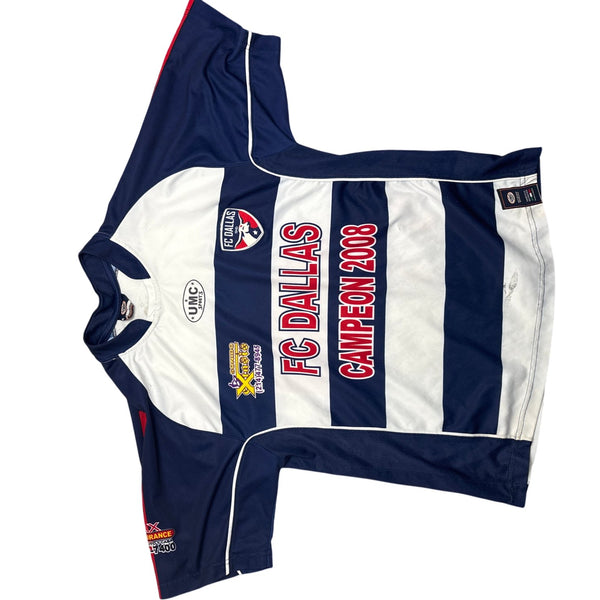 Vintage Blue UMC FC Dallas Jersey Campeon 2008 (XL)
