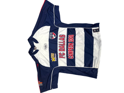 Vintage Blue UMC FC Dallas Jersey Campeon 2008 (XL)