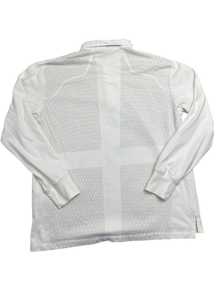 Vintage White Nike Rugby Shirt England O2 (L)