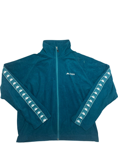 Vintage Blue Kappa Fleece Jacket 90s (XL)