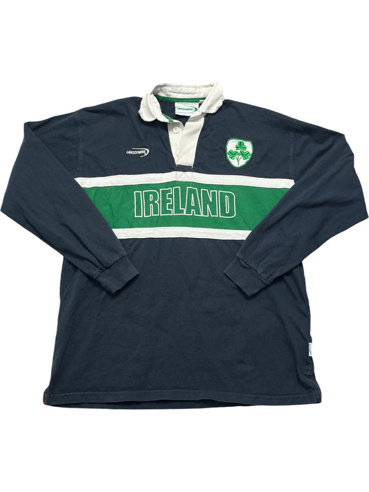 Vintage Navy Ireland Canterbury Rugby Jersey (XS)