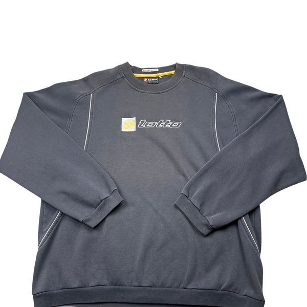 Vintage Grey Lotto Sweatshirt 90s (L)