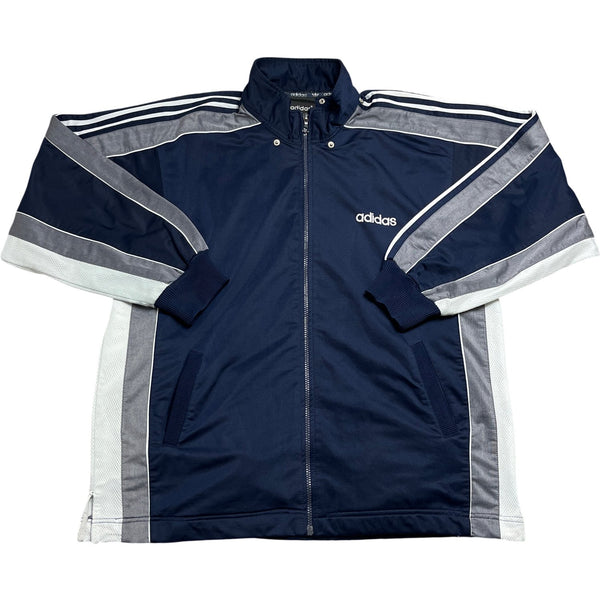 Vintage Navy Adidas Track Jacket (L)