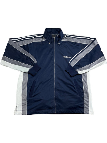 Vintage Navy Adidas Track Jacket (L)