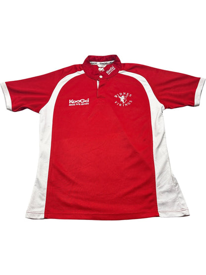 Vintage Red KooGa Rugby Shirt Widnes Vikings (L)