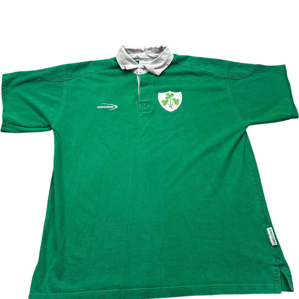 Vintage Green Lansdowne Rugby Shirt 90s (L)