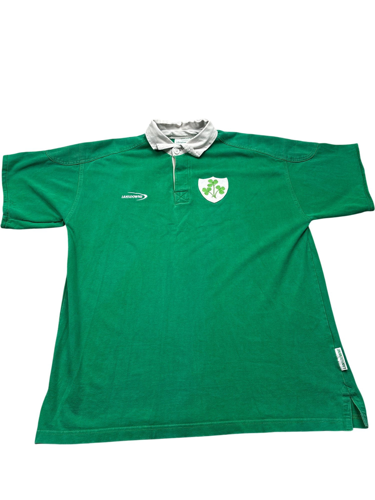 Vintage Green Lansdowne Rugby Shirt 90s (L)