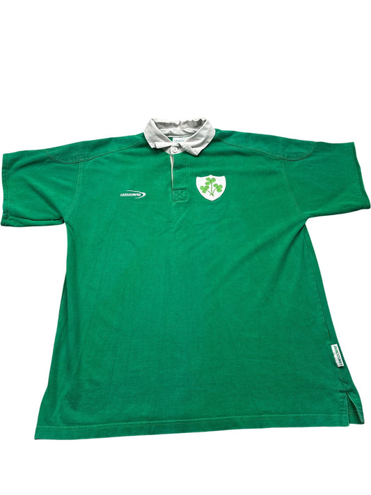 Vintage Green Lansdowne Rugby Shirt 90s (L)