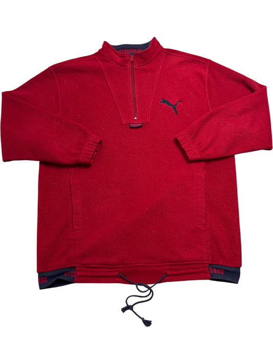 Vintage Red Puma Sweatshirt (M)