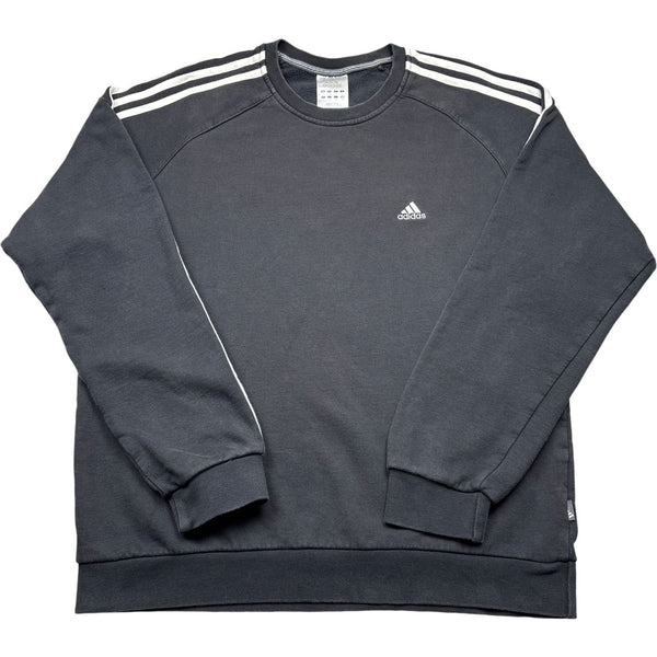 Vintage Black Adidas Sweatshirt  (L)