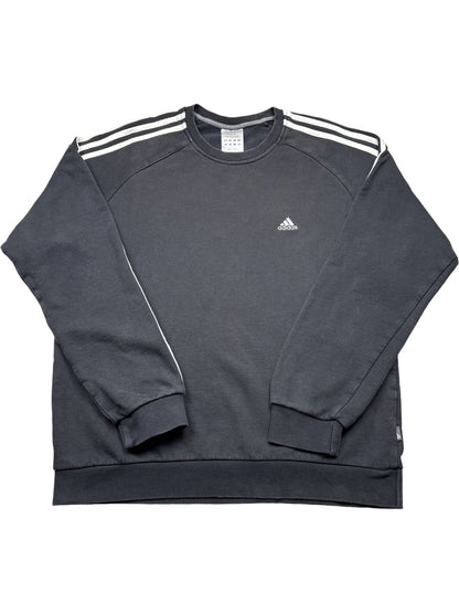 Vintage Black Adidas Sweatshirt  (L)