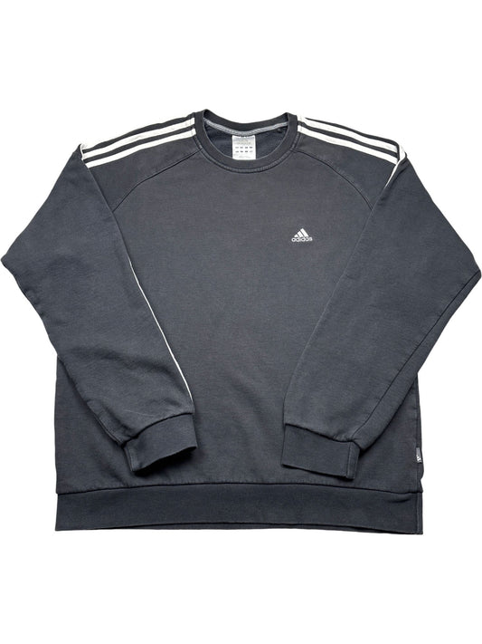 Vintage Black Adidas Sweatshirt  (L)