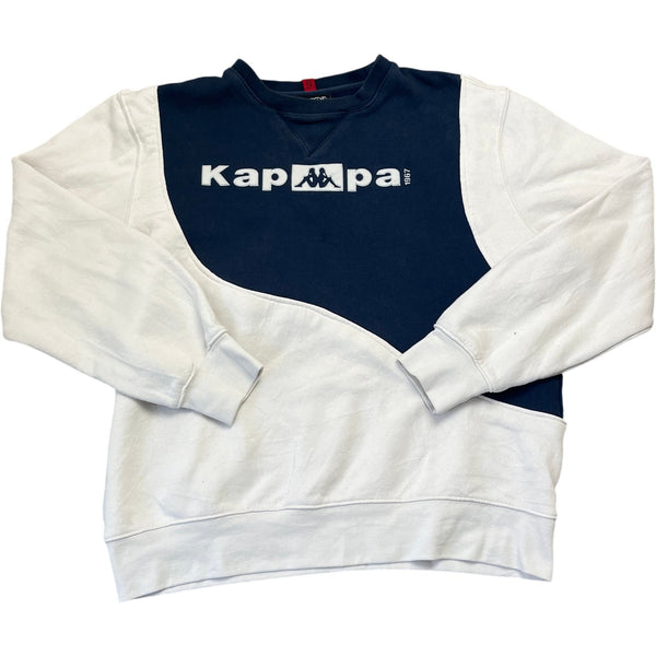 Vintage Blue Kappa Crewneck Sweatshirt (L)