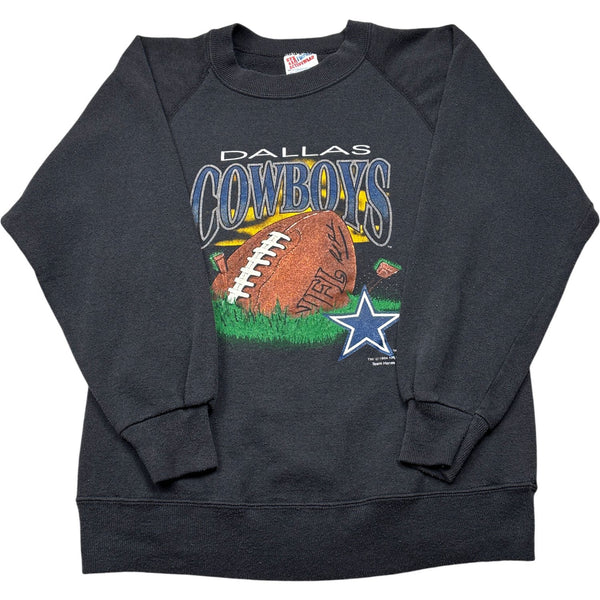 Vintage Black Dallas Cowboys Sweatshirt 90s (L)
