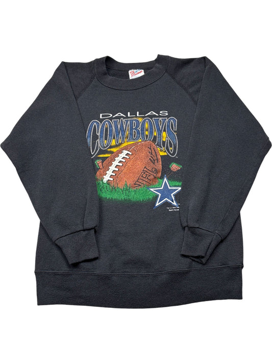 Vintage Black Dallas Cowboys Sweatshirt 90s (L)