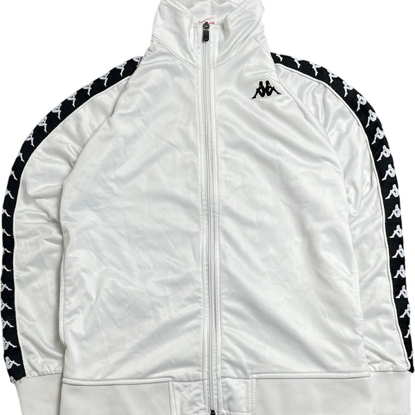 Vintage White Kappa Track Jacket M (M)