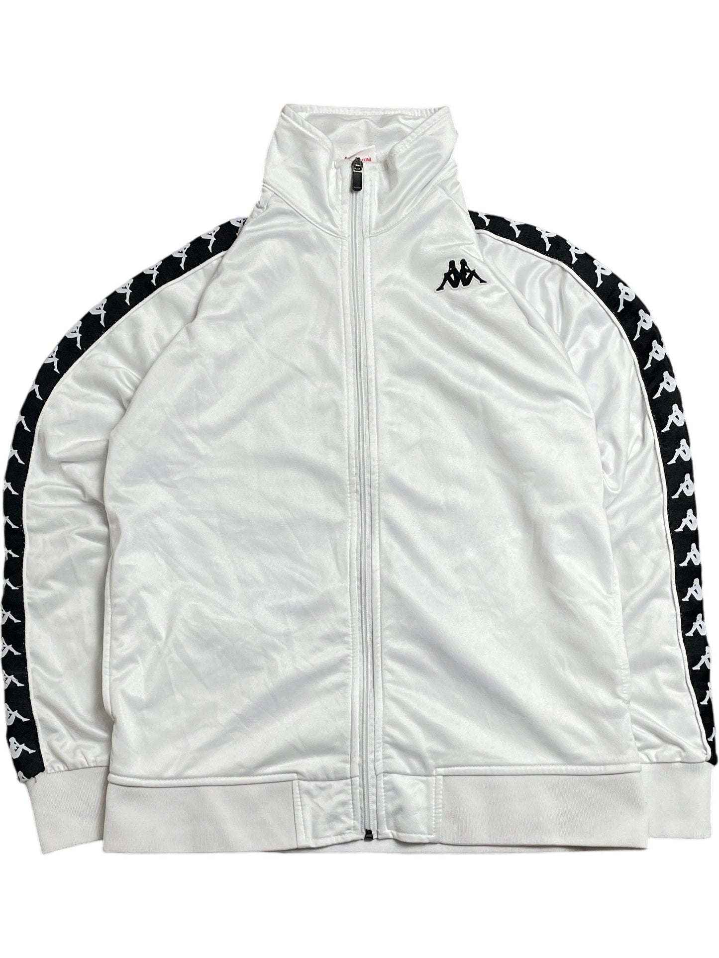 Vintage White Kappa Track Jacket M (M)