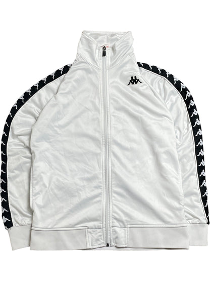 Vintage White Kappa Track Jacket M (M)