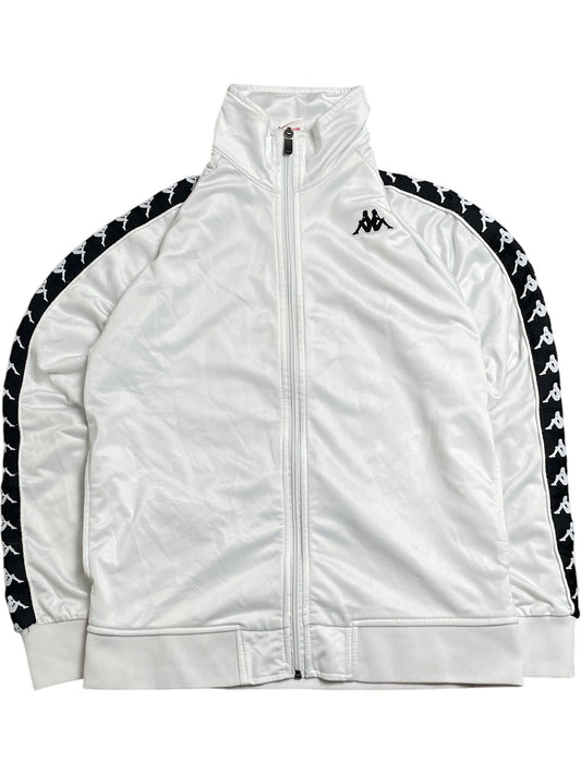 Vintage White Kappa Track Jacket M (M)