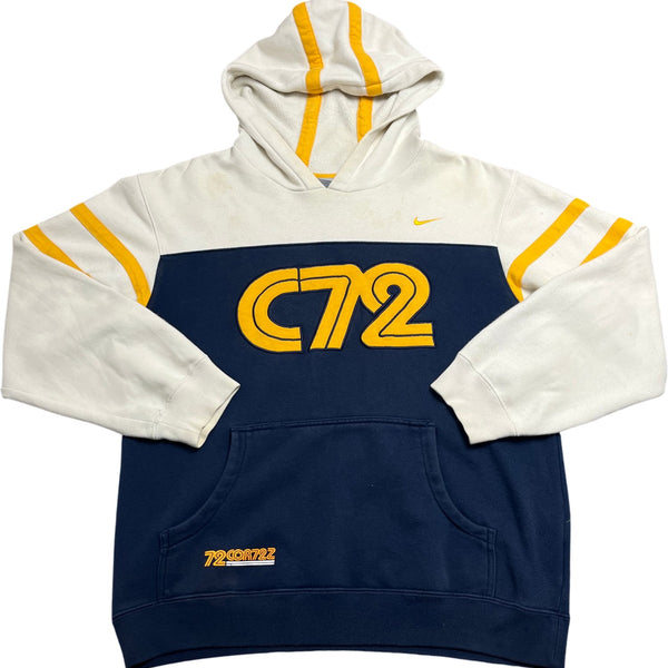 Vintage Yellow C72 Nike Hoodie 90s (M)