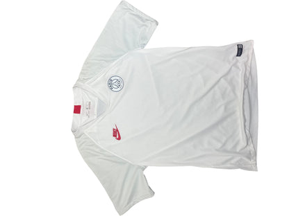 Vintage White Nike T-Shirt PSG Logo (S)